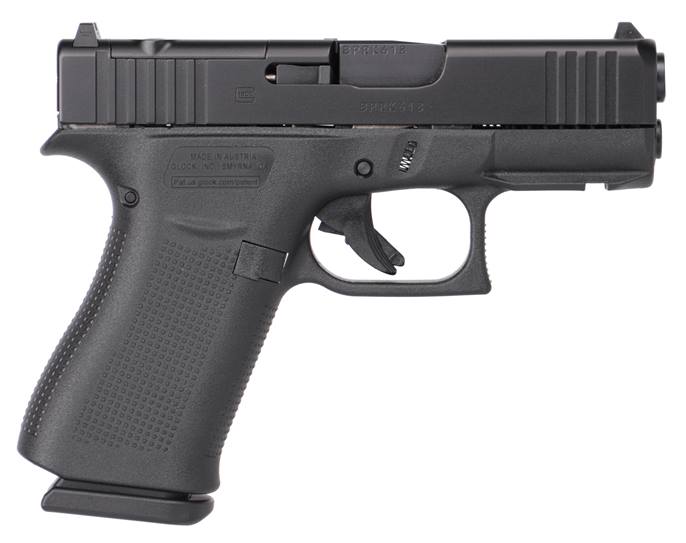 GLOCK G43X 9MM 3.39" MOS 15+1 RAIL FRONT RAIL