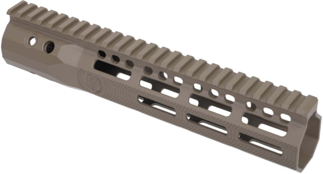 Troy Industries SOCC Gen 2 Free Float M-LOK Handguard AR-15 Aluminum Battle Rail FDE 10.5in
