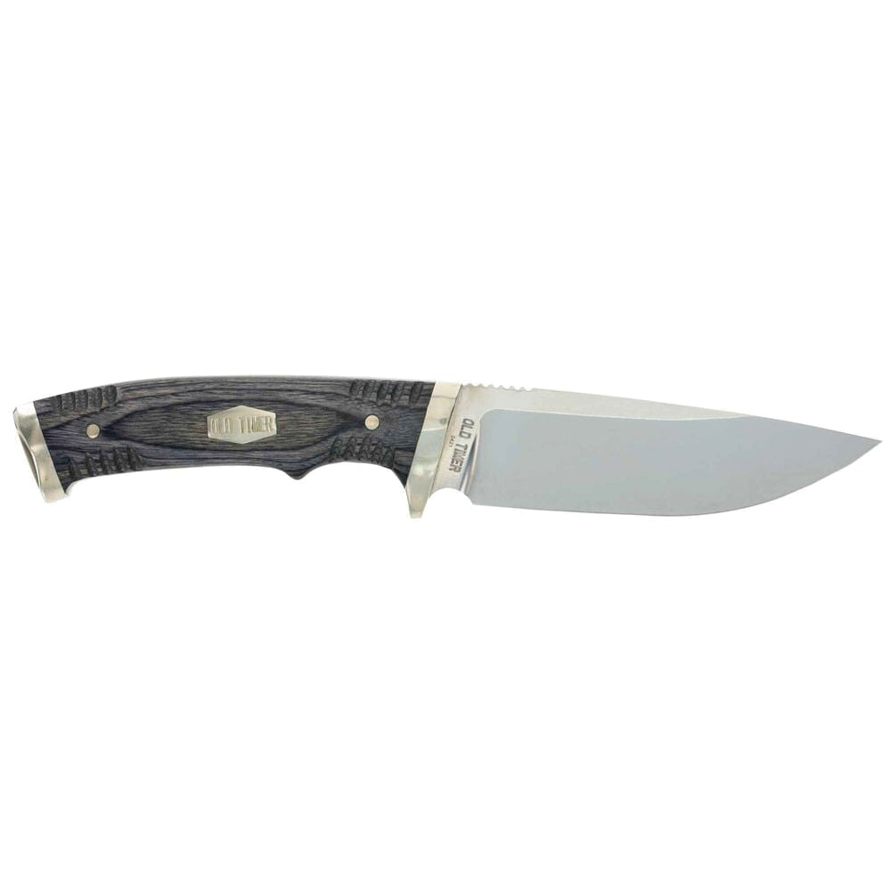 Old Timer Heritage 169OTH Fixed Knife Drop Point, Gray
