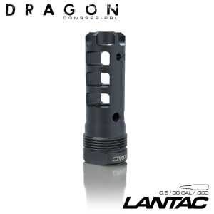 Lantac Dragon Muzzle Brake 30 CAL / 338 ARC 5/8-24 Plan B Long