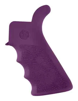 HOGUE AR-15 BEAVERTAIL GRIP - W/FINGER GROOVES PURPLE