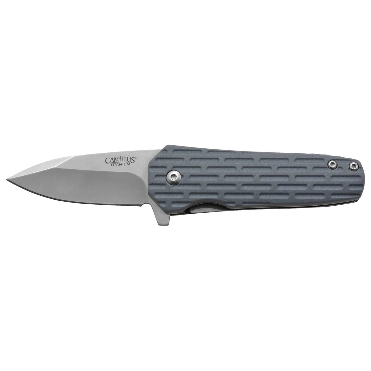 Camillus Wedge Drop Point Folding Knife, Slate Blue - CAM-19399