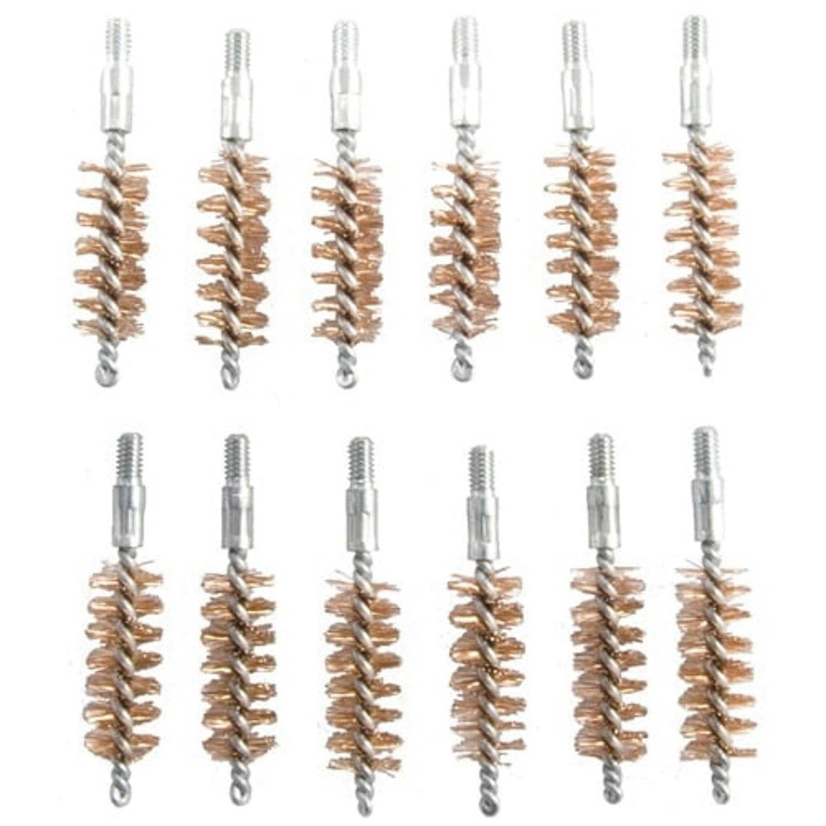 Brownells .40 Cal/10mm #8-32 Male Double-Tuff Bore Brush, Pack of 12
