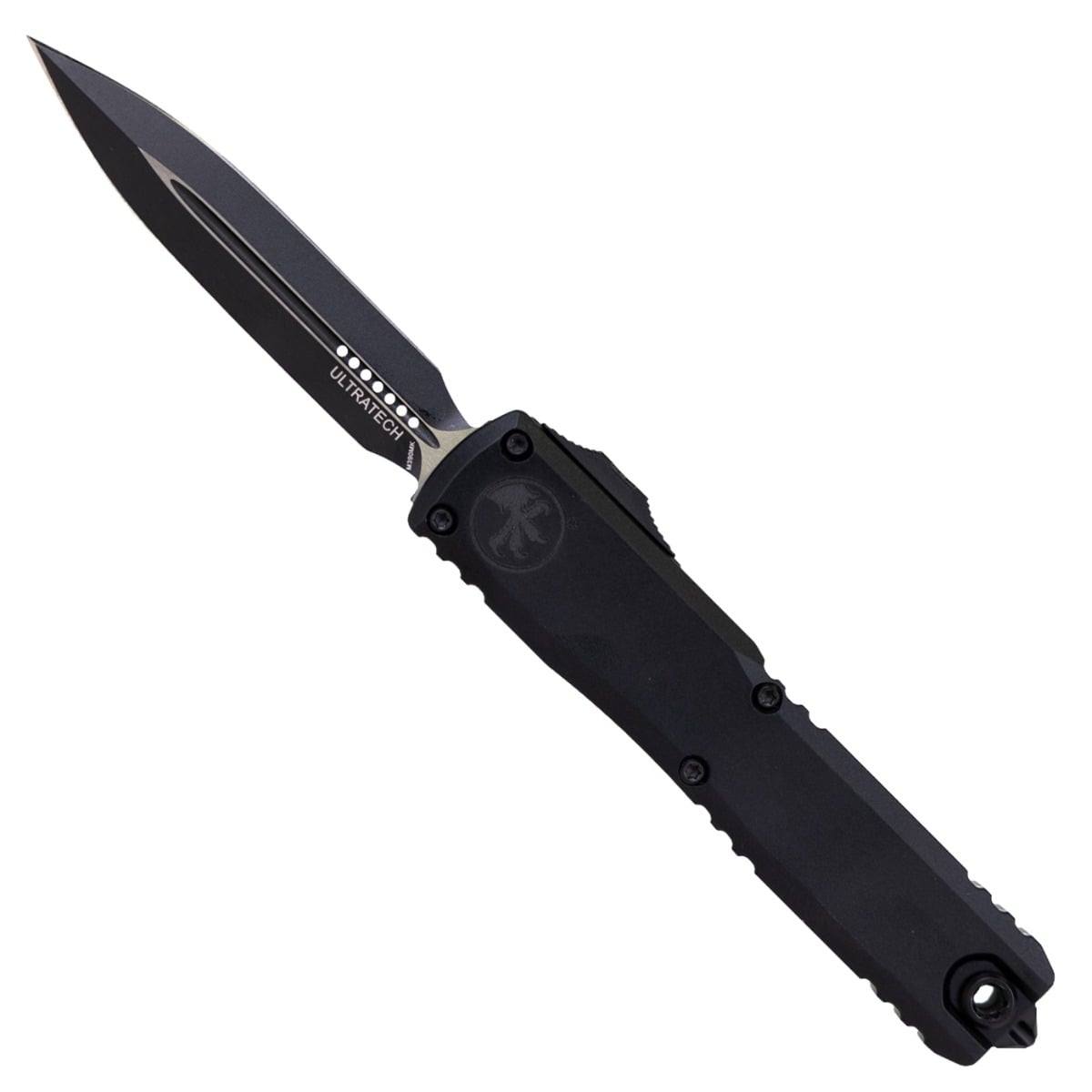 Microtech Ultratech Gen III ZBP OTF Dagger Knife, Black - 1122-1T