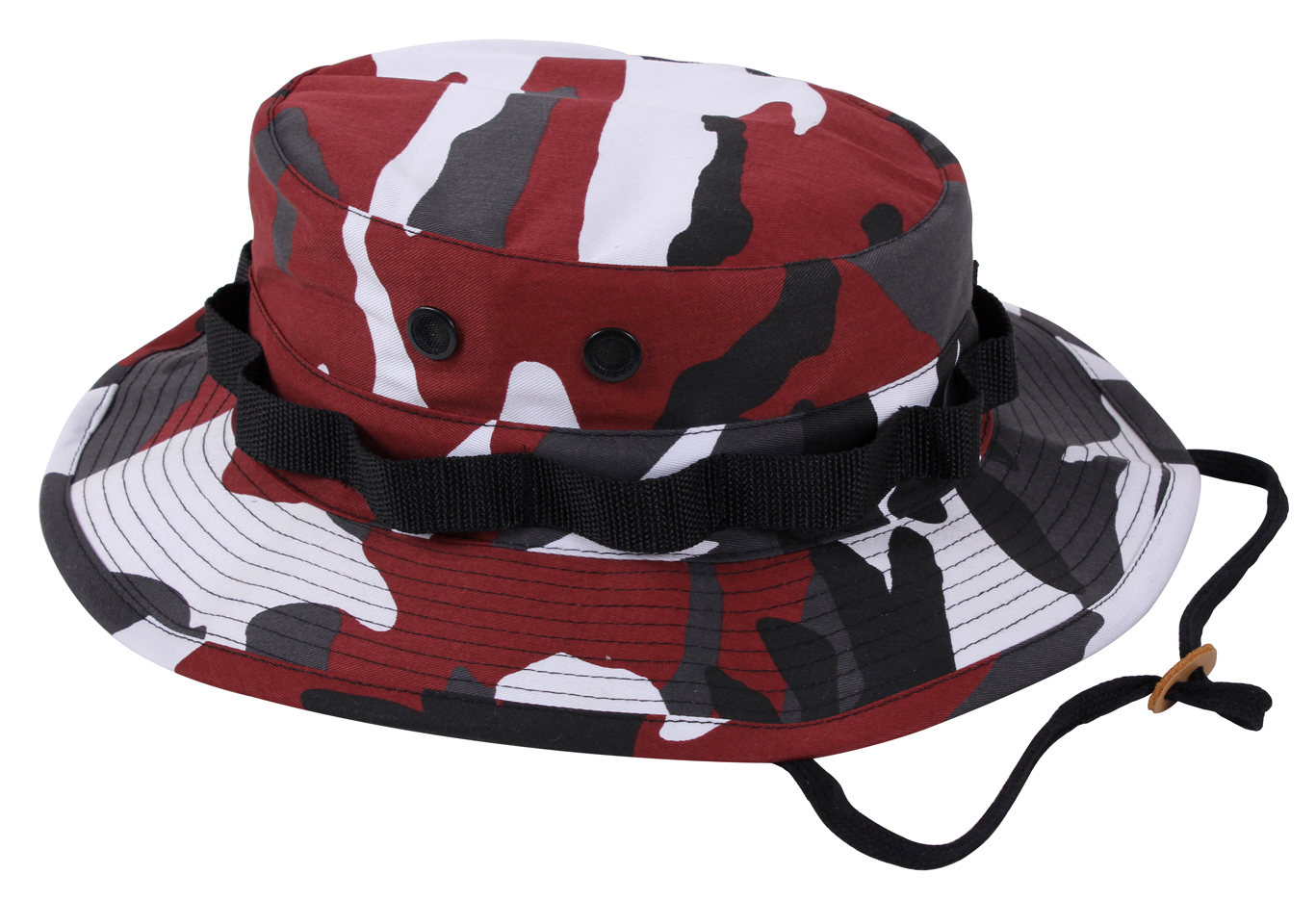 Rothco Camo Boonie Hat - Red Camo, Head Size 7