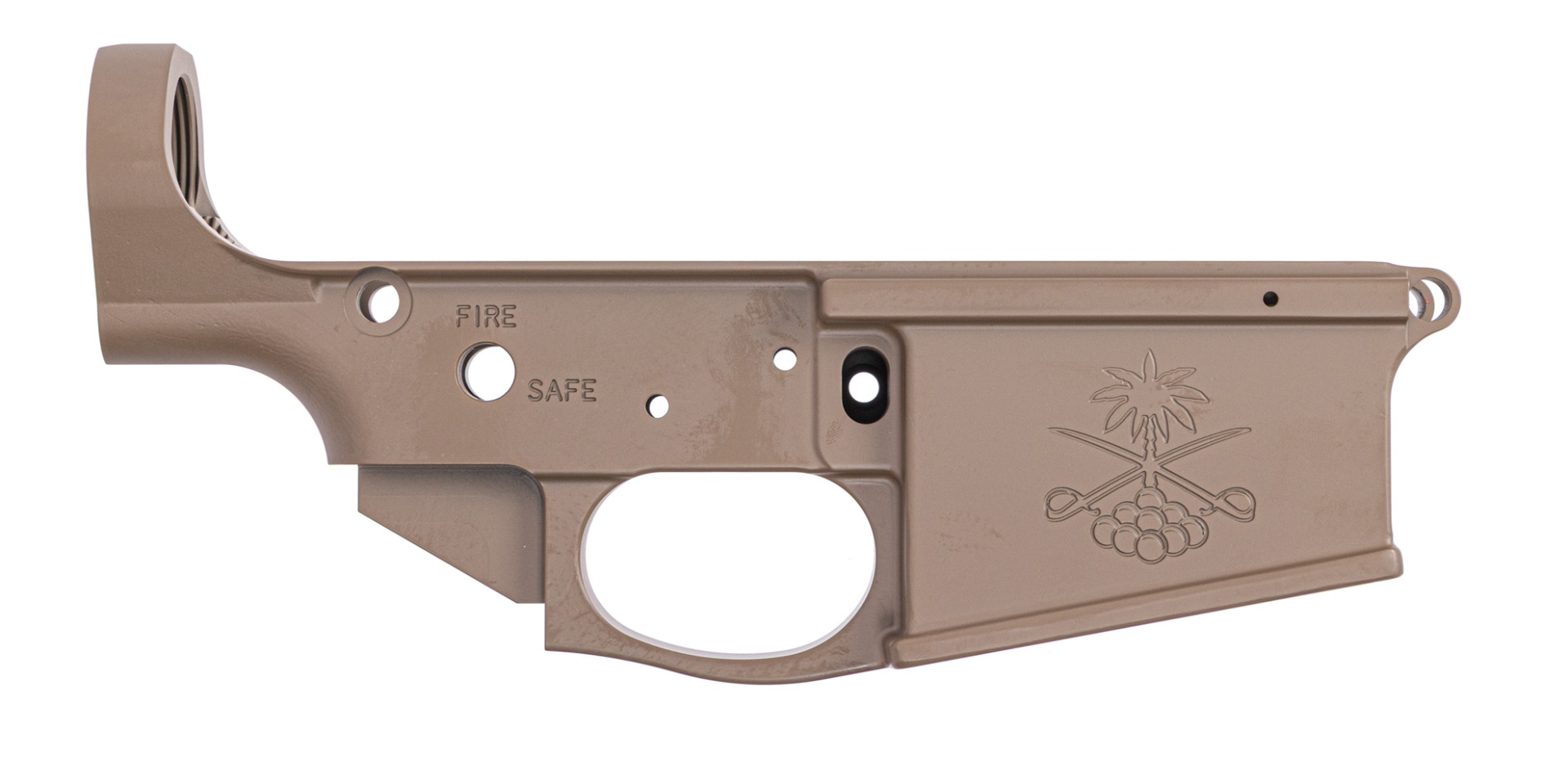 BLEM Sabre-10 Stripped Lower Receiver, FDE