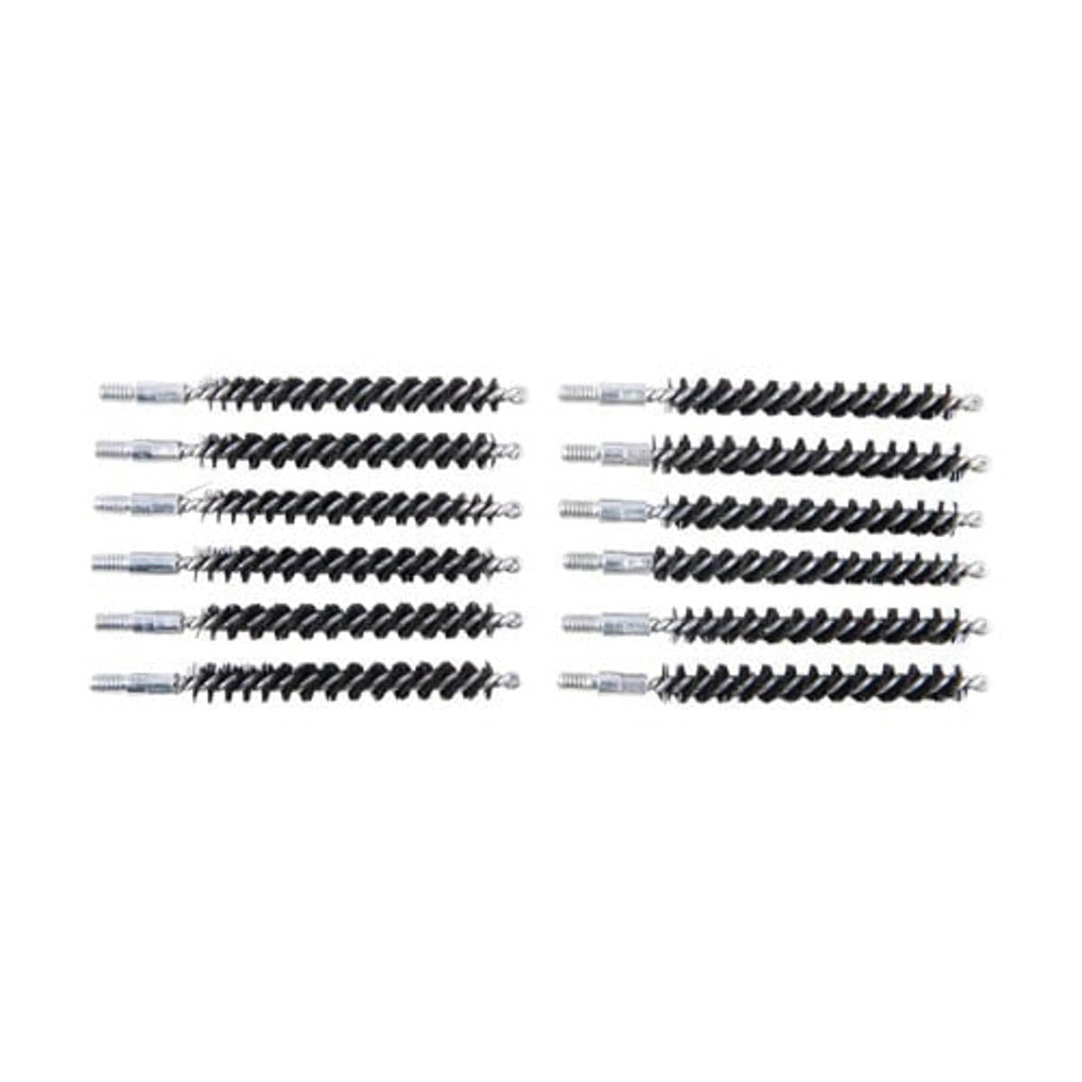 Brownells .243 Caliber/6mm #8-32 Male Standard Line Bore Brush, Pack of 12