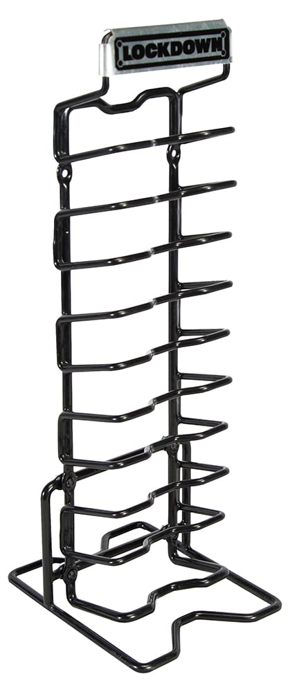 Lockdown Magazine Rack, Black - 222972