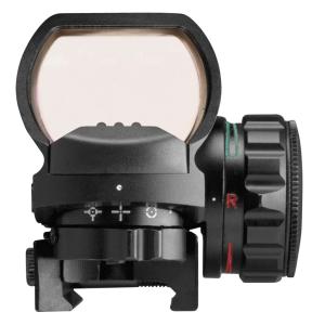 Aim Sports  Red/Green Dot Sight 1 MOA 1x 33mm Obj Dual Illuminated 4 Pattern Black CR2032 Lithium