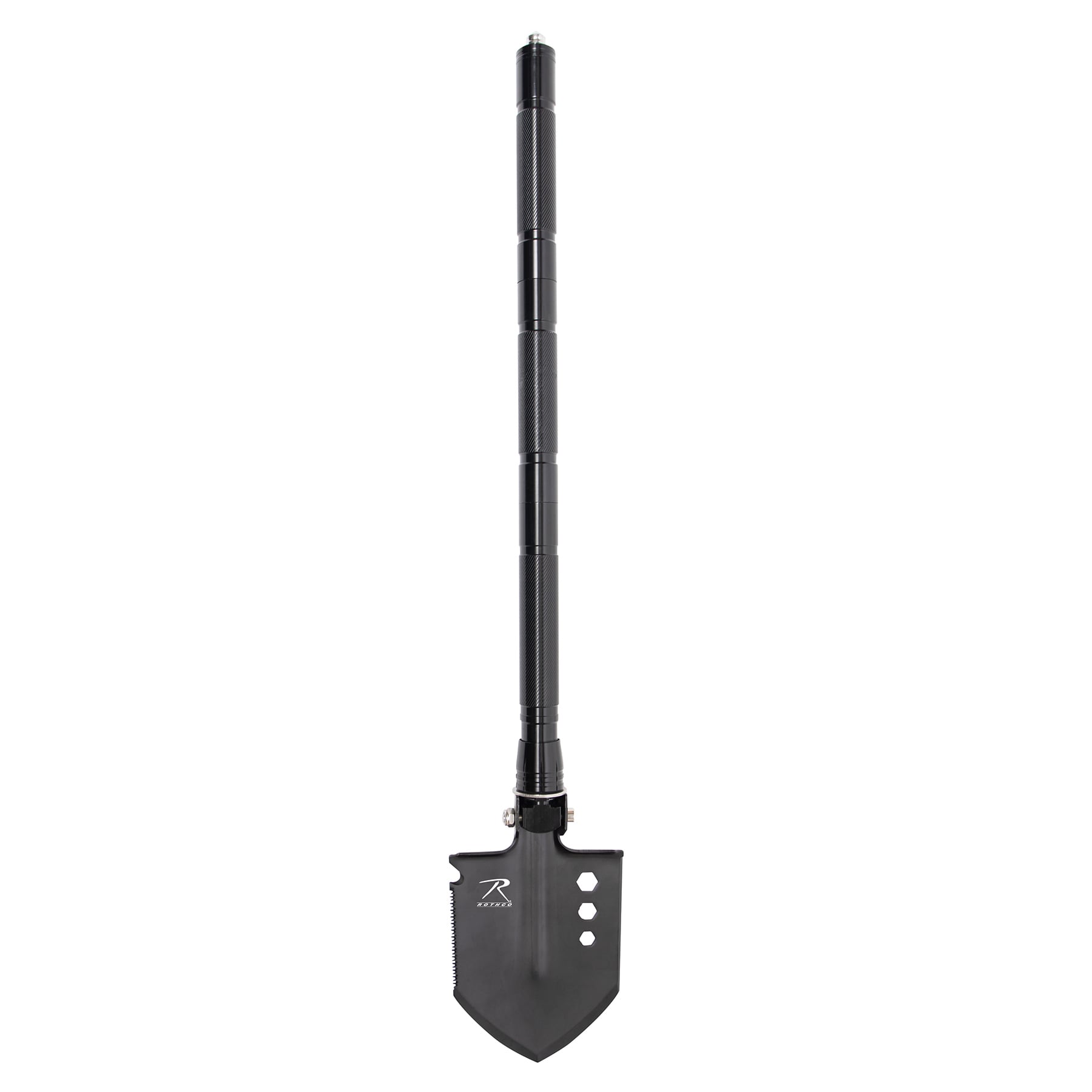 Rothco 8-In-1 Multi-Tool Survival Shovel - Portable Camping Entrenching Tool - Stainless Steel