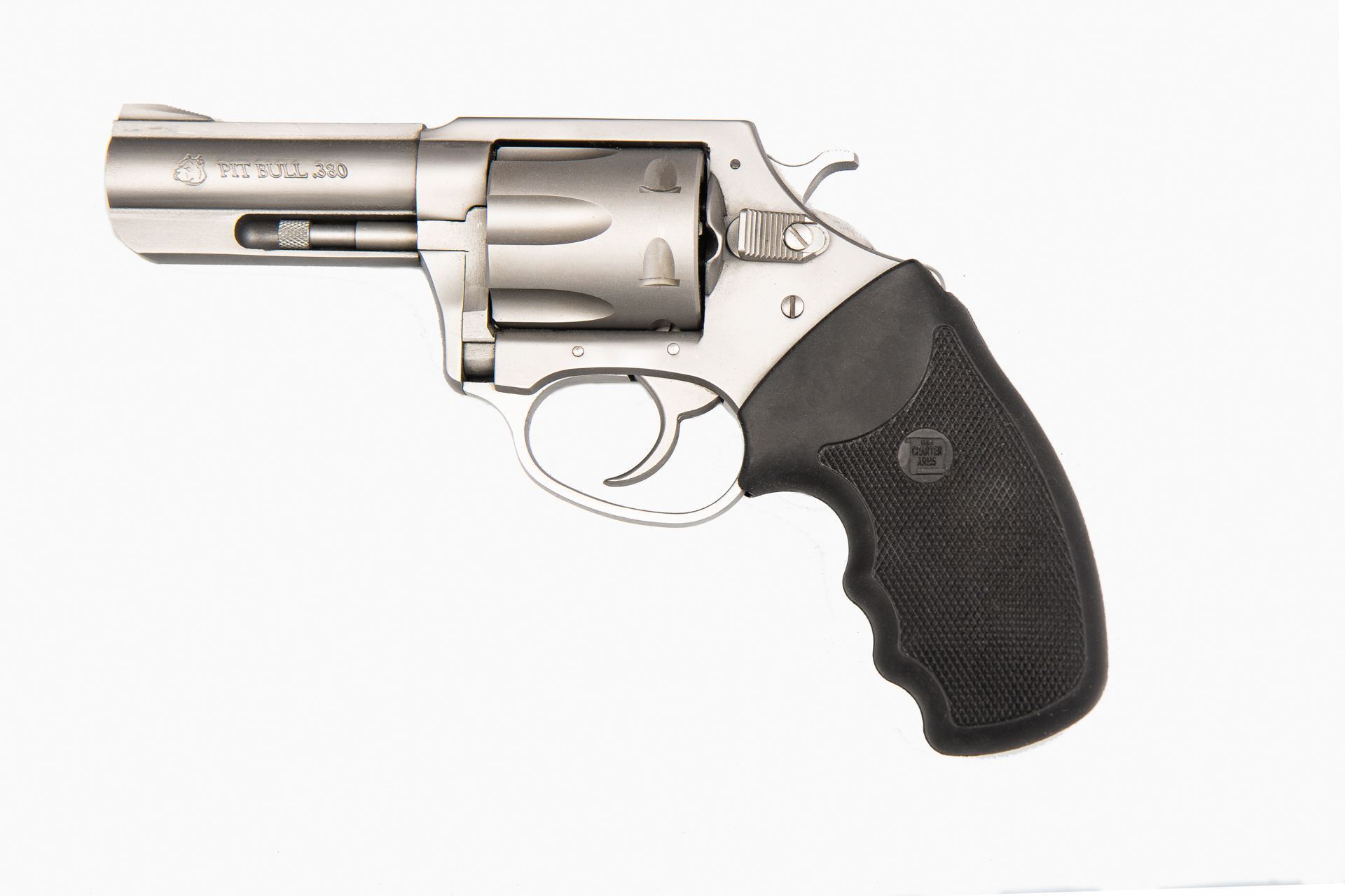 Charter Arms Pitbull .380 Revolver - 6rd, 3" Barrel