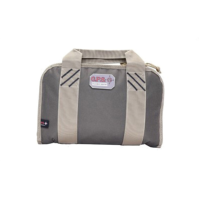 G-Outdoors Soft Pistol Case Holds 4 Pistols, Green/Tan - GPS-1310PCRK
