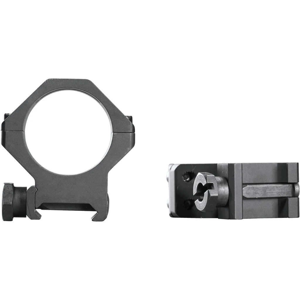 Weaver Tactical 4Hole Picatinny Ring Matte Black 30mm Medium Clamshell Pack