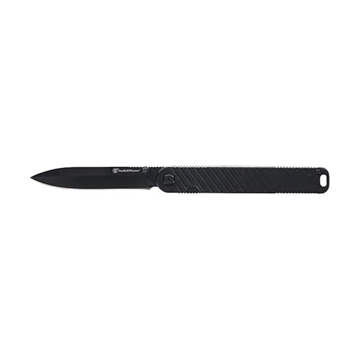 Smith & Wesson Executive Folding Spear Point Knife, Black - 1215366