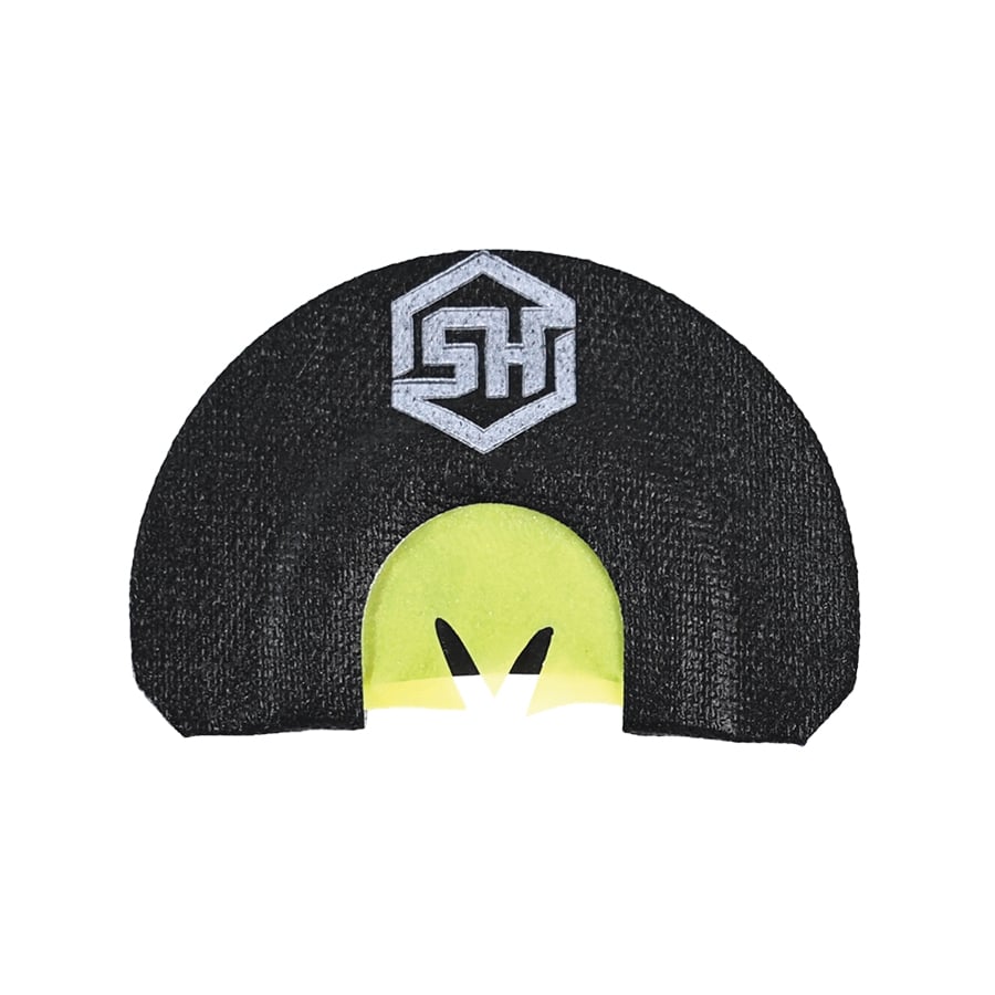 HS Strut Cobb Inverted V Turkey Mouth Call, Black/Yellow
