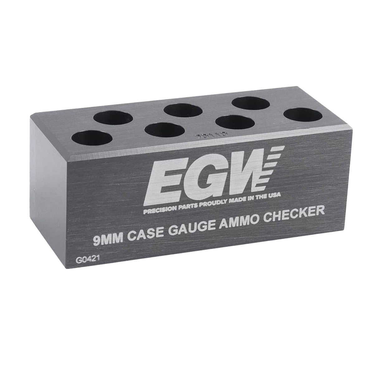 EGW 9mm 7-Hole Case Gauge Ammo Checker