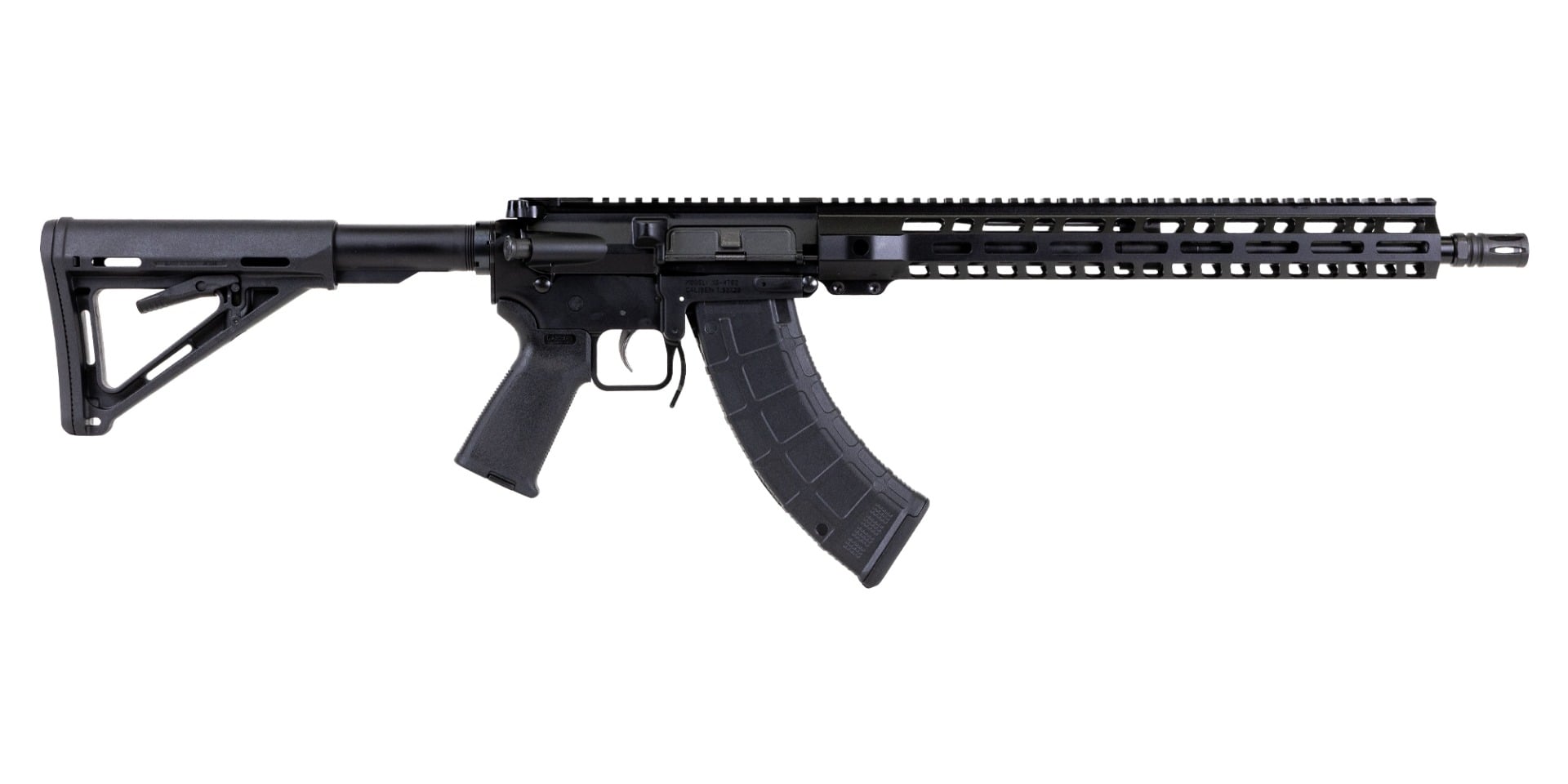 PSA Gen2 KS-47 16" Carbine-Length 7.62x39 1/10 Nitride 15" M-Lok MOE EPT Rifle with TC-E Extractor