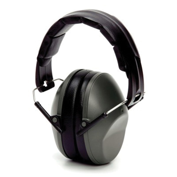 Pyramex Safety VG90 24 dB Over the Head Earmuff, Gray - VGPM9010C