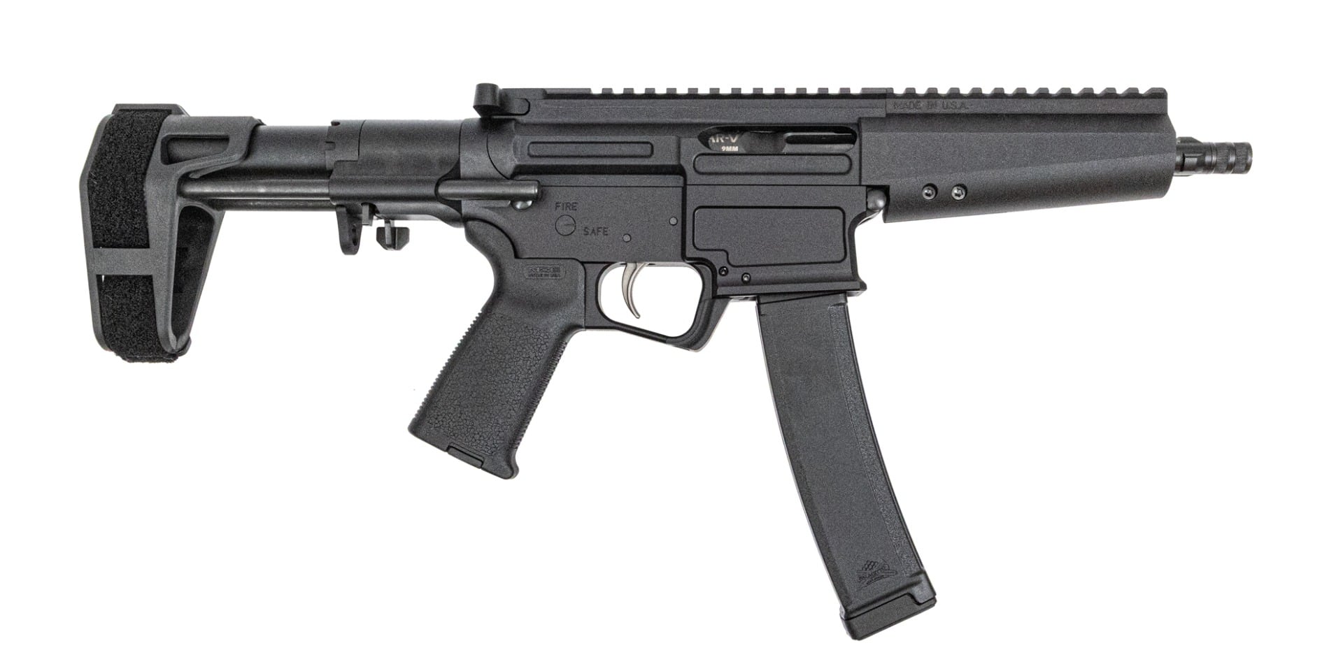 PSA AR-V 7" 9mm 1/10 Nitride Tri-Lug MOE EPT PDW Pistol