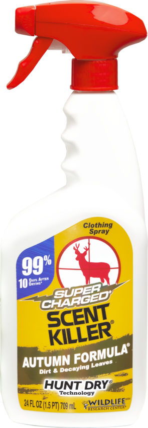 Wildlife Research Scent Killer Autumn Formula Gold Hunting Scent Odor Eliminator, 24 oz Trigger Spray Bottle - 575