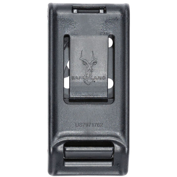 Safariland 744BL Clip-On Belt Loop Ambidextrous Polymer, Black