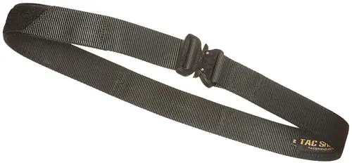 TAC SHIELD GUN BELT TACTICAL - 1.75" W/COBRA BUCKLE LARGE BLK