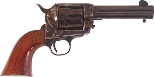 Cimarron Frontier .357 Magnum Revolver, 4.75" Blued Walnut