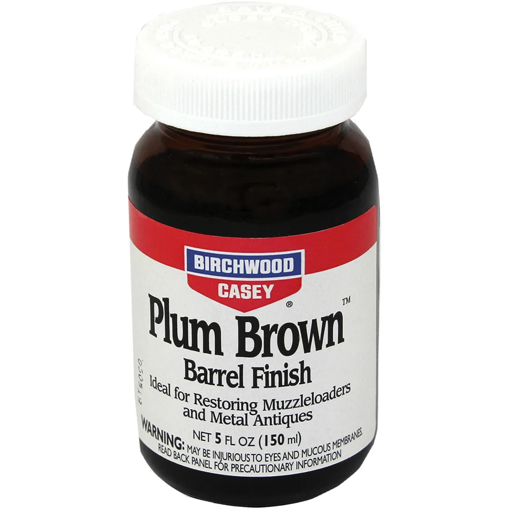 Birchwood Casey Plum Brown Barrel Finish Jar 5 oz.