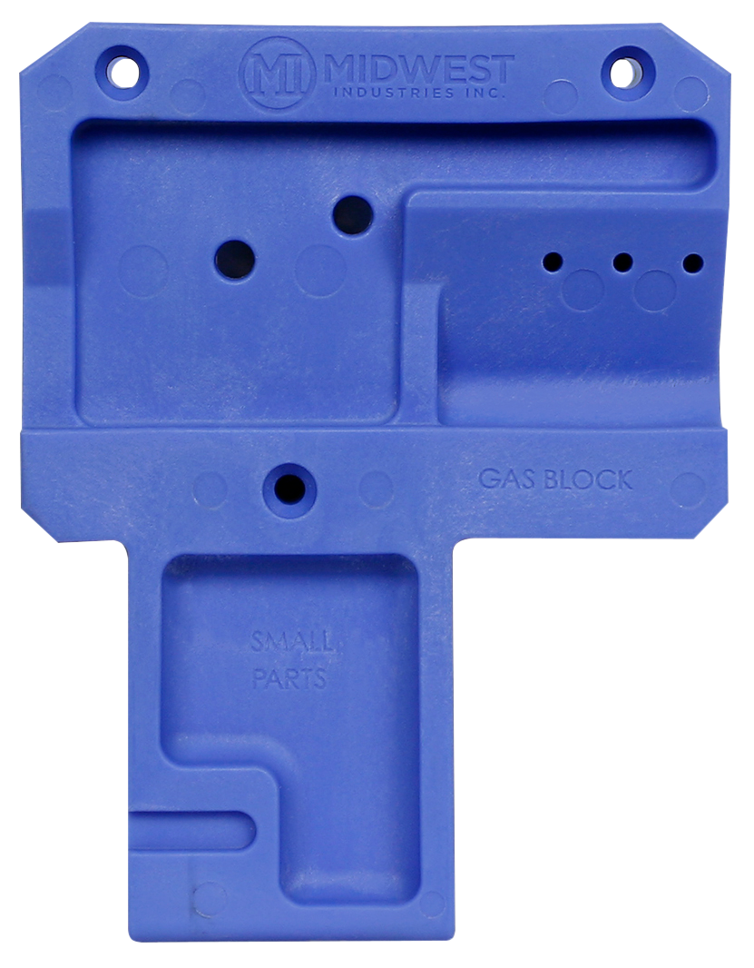 Midwest Industries MILRB Lower Receiver Block Blue Polymer AR15