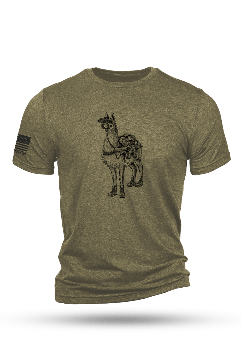 Nine Line Freedom Llama, Olive - Small