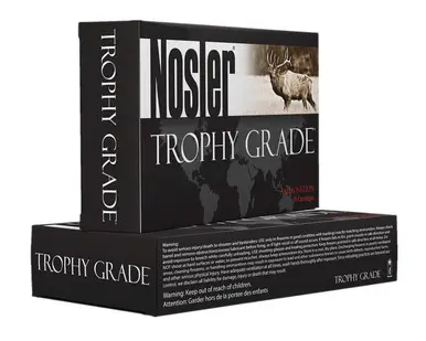 Nosler 243 Win Ammunition Custom Trophy Grade 48263 90 Grain AccuBond 20 Rounds