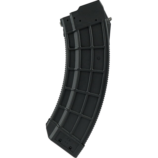 Century Arms US Palm Standard AK-47 Rifle Magazine w/Stainless Steel Latch 7.62x39mm 30 Round Black 1 Pack Polymer w/Stainless Steel Latch 30RD