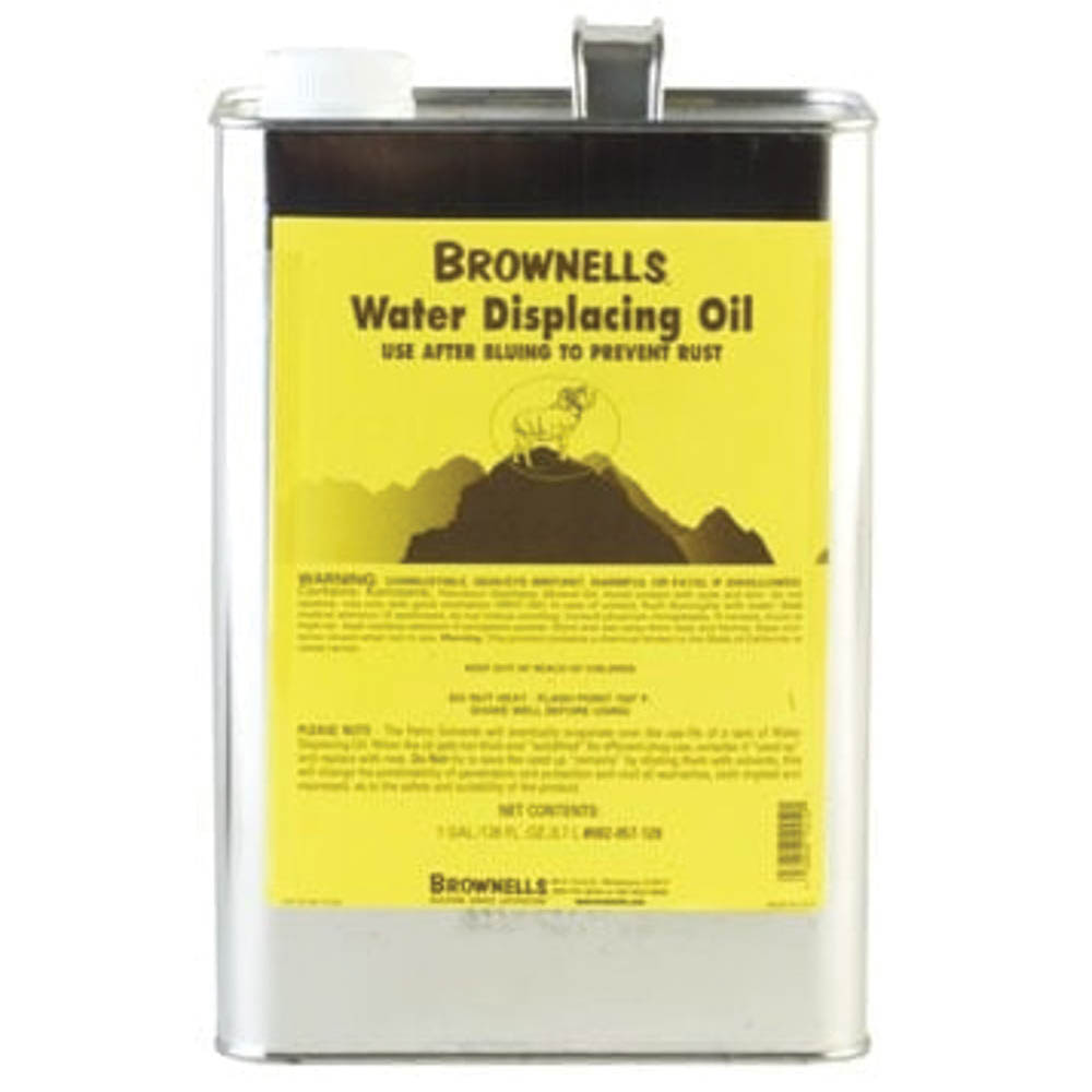 Brownells After-Bluing Rust Preventative Water Displacing Oil, 1 gal Metal Can