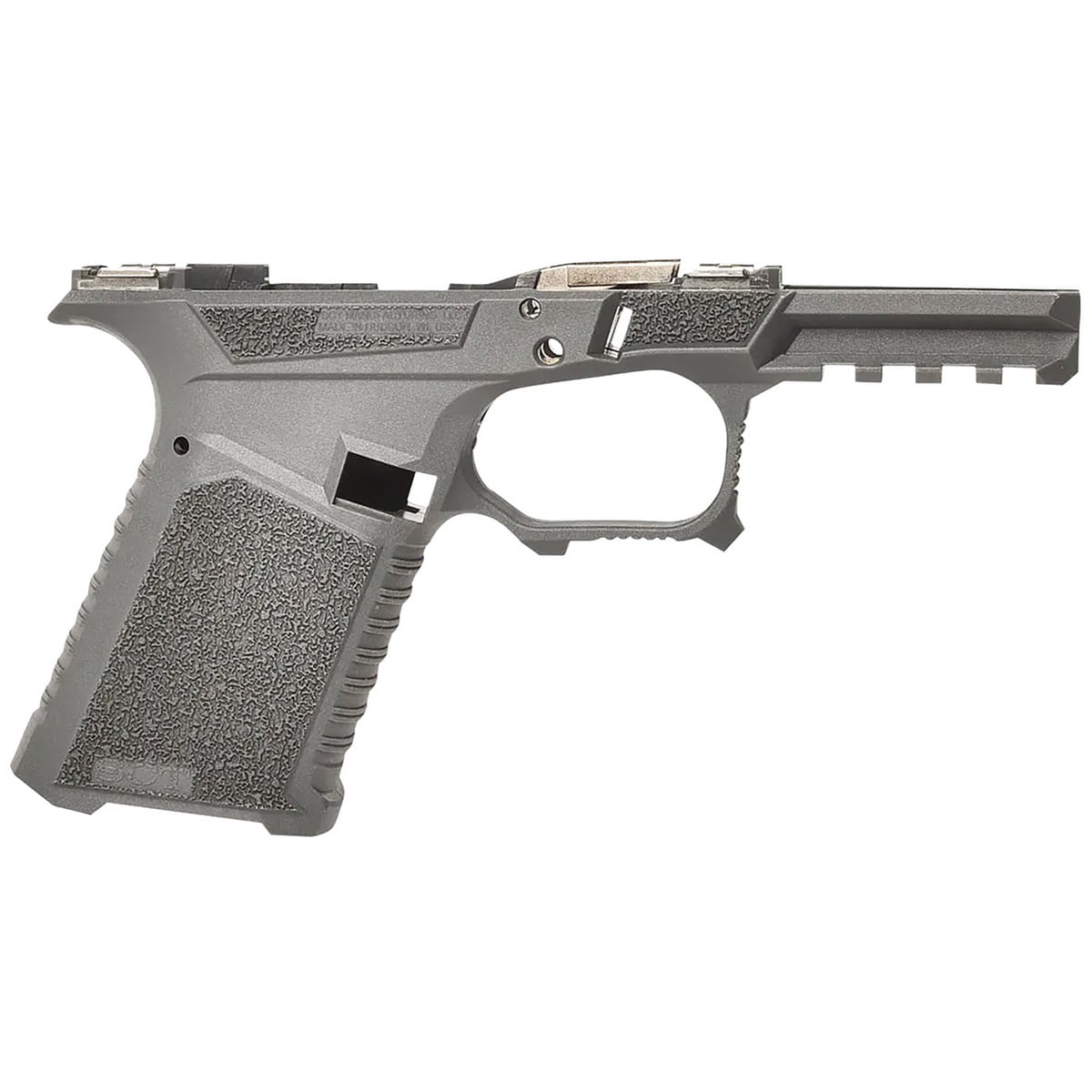SCT Manufacturing SCT 19 Frame Compact Fits Glock G19/G23/G32 - Gray, Premium Compact Frame for Optimal Glock Customization and Use - 0225000100IC