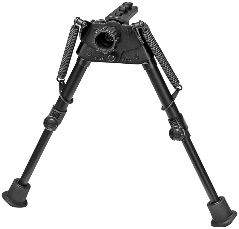 Harris Bipod Swivel BR M-LOK 6-9" Black Steel Aluminum