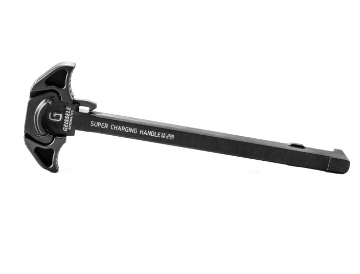 Geissele Airborne AR-15 Charging Handle, Black - 05-497B