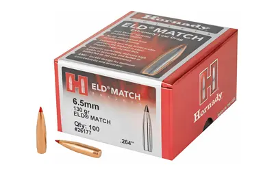 Hornady ELD-M 6.5MM .264 130GR 100CT
