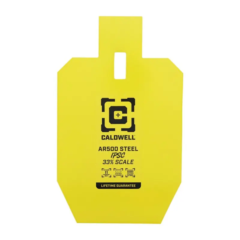 Caldwell AR500 33% IPSC Steel Target
