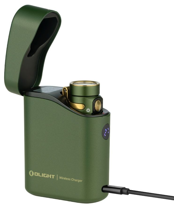 Olight Baton 4 Premium Edition Flashlight 1300 lumens, OD Green