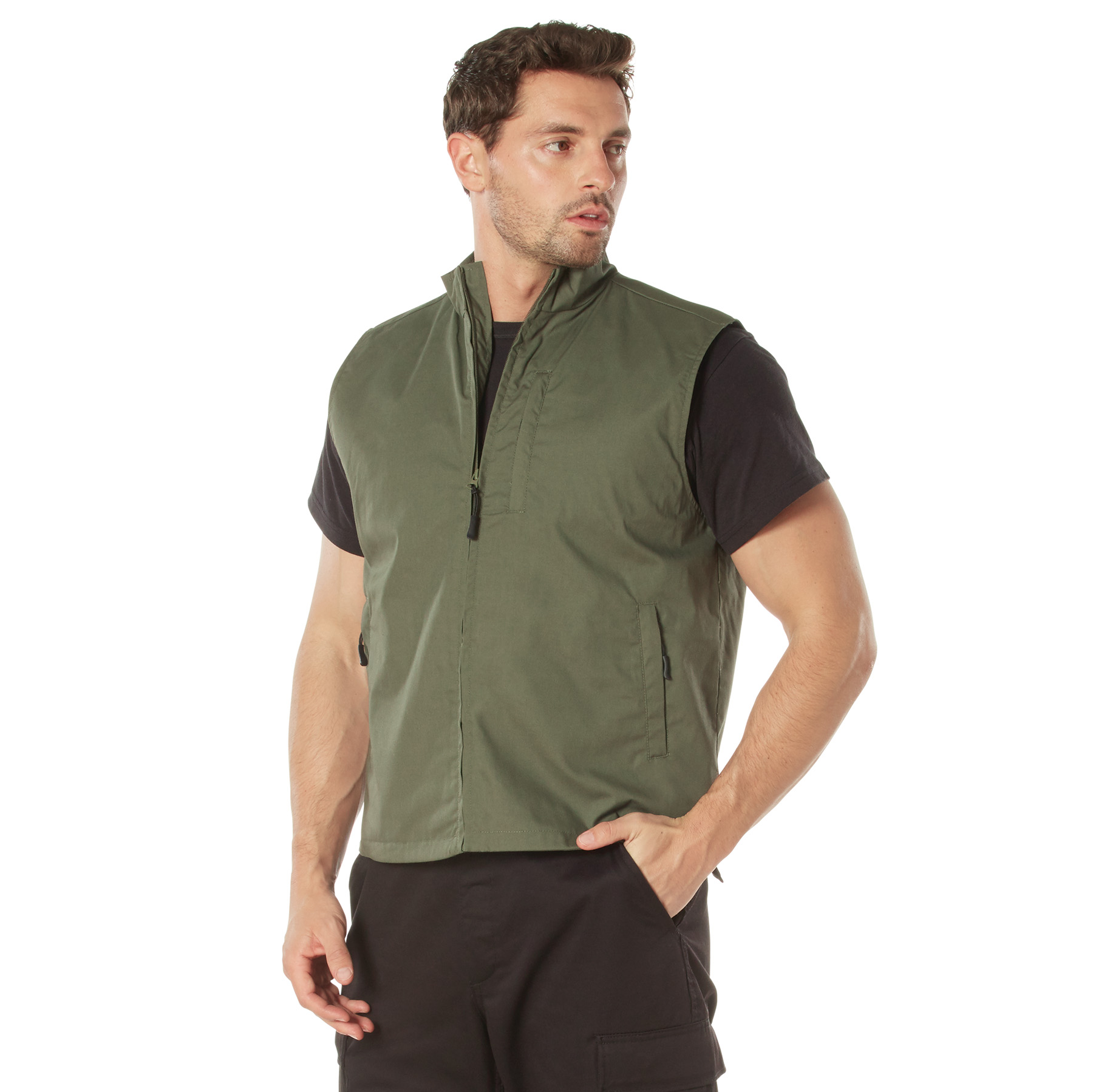 Rothco Undercover Travel Vest - Olive Drab, Large