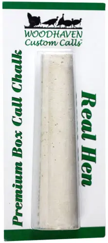 WOODHAVEN CUSTOM CALLS REAL - HEN BOX CALL CHALK