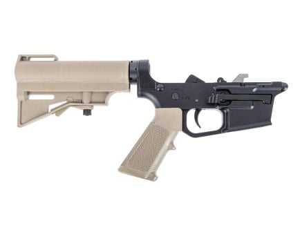 PSA PX9 Forged Complete Lower Classic HAR-15 Brace, FDE
