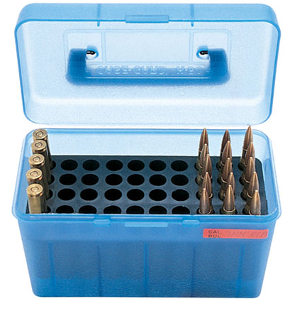 MTM Deluxe FlipTop Ammo Box 22-250- -50 rd-H50-RM-24