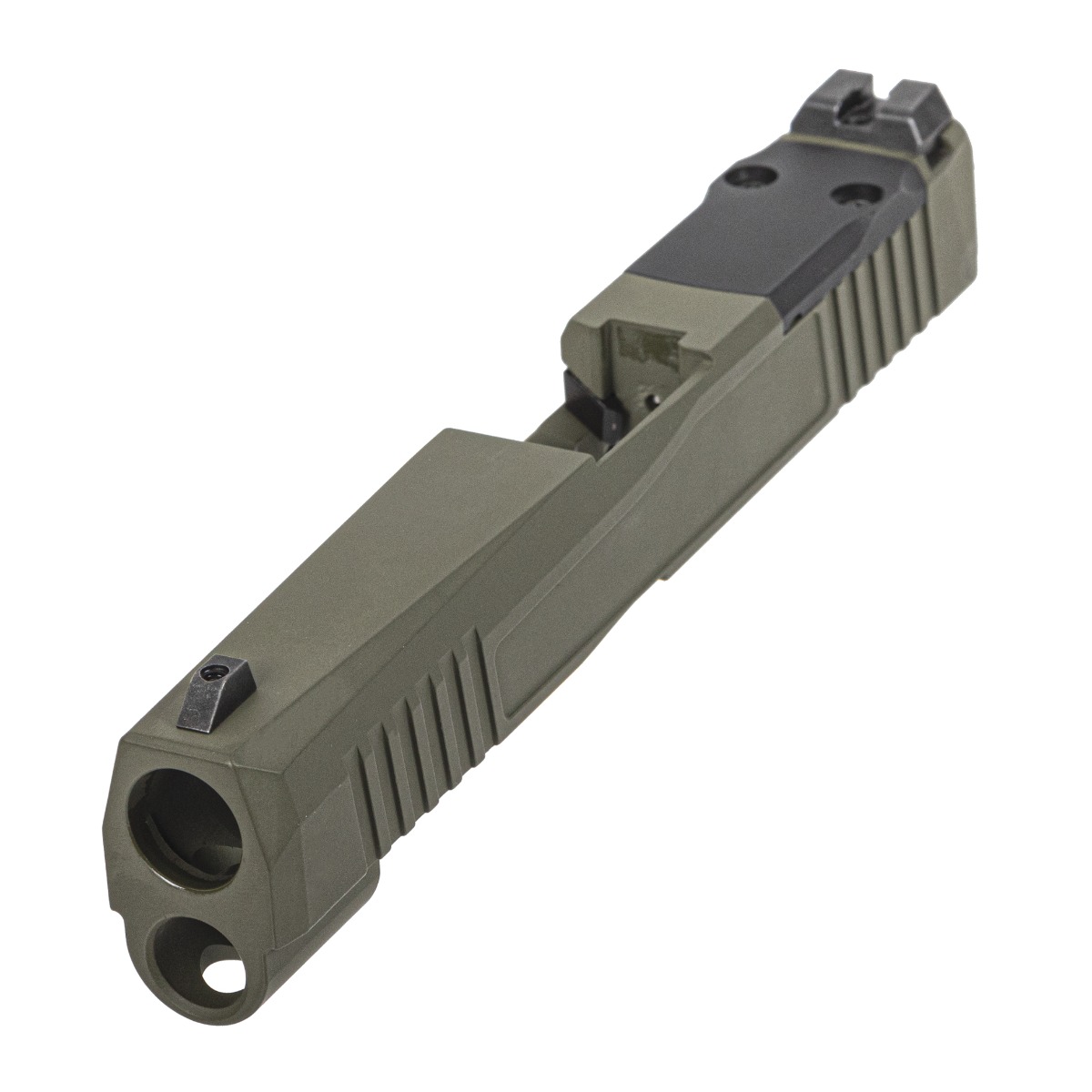 PSA Dagger Micro X-1 Complete Slide Assembly - Shield Cut, Sniper Green