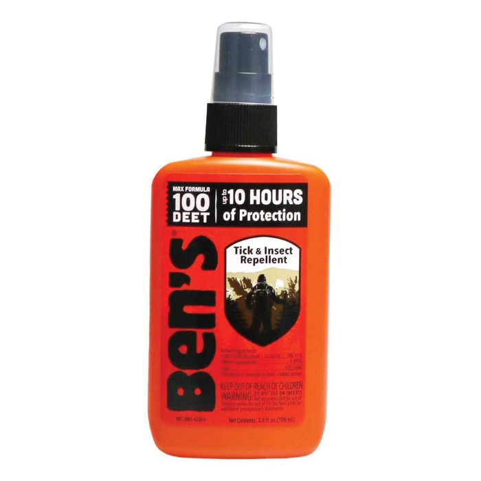 Ben's 100 Tick and Insect Repellent, 3.4 oz Pump Spray