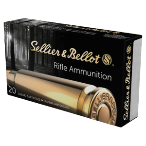 Sellier & Bellot 6.5 Creedmoor Ammo 131 Grain Jacketed Soft Point Box of 20