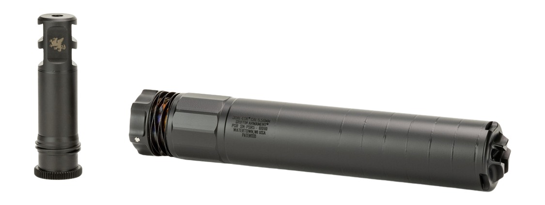 Griffin Armament Dual-Lok PSR Suppressor 5.56mm
