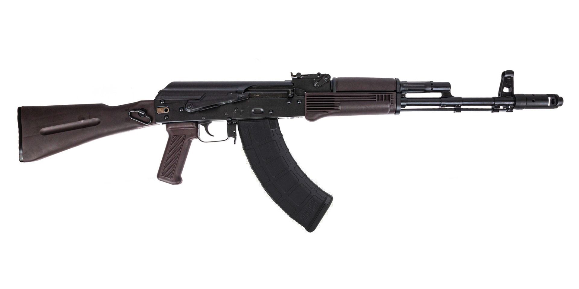 PSA AK-103 Premium Forged Classic Side Folder Polymer Rifle, Plum
