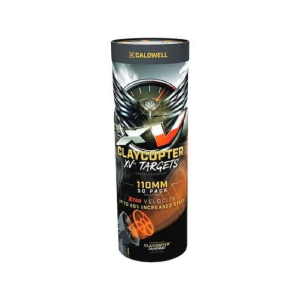 Caldwell ClayCopter XV 110mm Target 50 Pack Tube