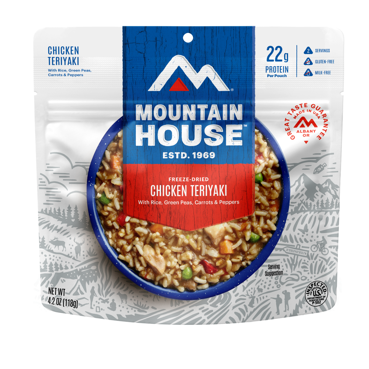 Mountain House Freeze Dried Chicken Teriyaki - 55167